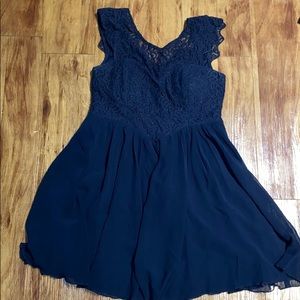 Navy blue dress from Australian brand Dotti